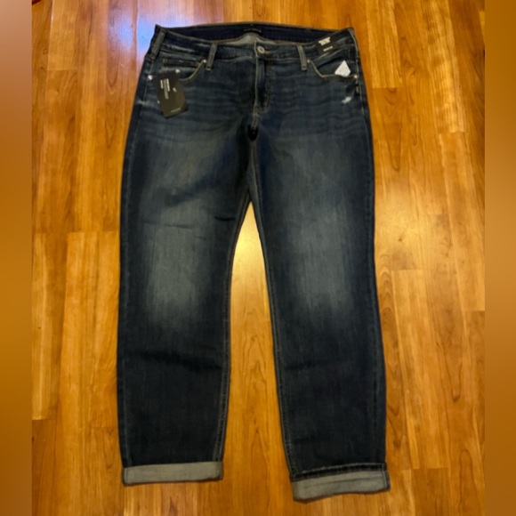 🆕 NWT Silver Jeans Boyfriend Mid Rise Slim Leg Jeans, 14/29 - Picture 13 of 13